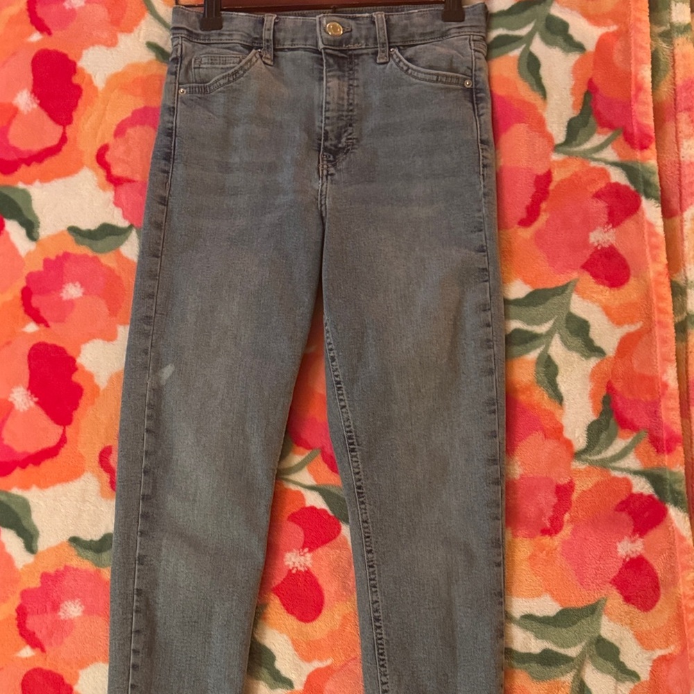Topshop “Jamie” Light Blue Skinny Jeans